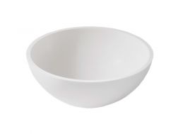 Bordvask, Ã˜ 40 cm, i Solid Surface harpiks - FLORIDA