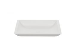 Umywalka nablatowa  60 x 35 cm z Å¼ywicy Solid Surface - TAIMIR 60