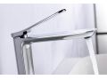 Designerska bateria umywalkowa, bateria, wysokość 156 i 269 mm - LOGRONO chrom