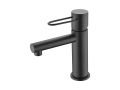 Mat sort hÃ¥ndvaskhane, armatur, hÃ¸jde 168 og 303 mm - BADAJOZ BLACK