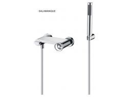 Barre de douche, Mitigeur melangeur monocommande - SALAMANQUE CHROME