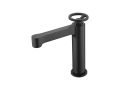 Zwarte kraan, mengkraan, hoogte 184 en 273 mm - SALAMANQUE BLACK