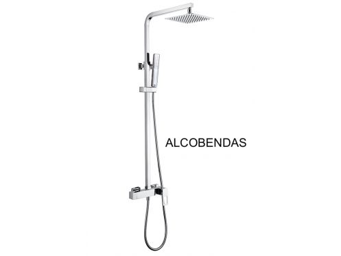 Brusekolonne, mixer, terningstil - ALCOBENDAS CHROME