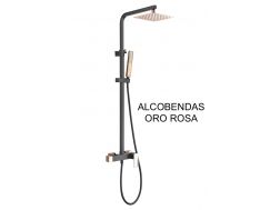 Brusekolonne, mixer, terningstil - ALCOBENDAS ORO ROSA