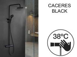 Brusekolonne, termostat - CACERES BLACK