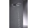 Douche encastrable, thermostatique, ciel de pluie et cascade - ROQUETAS CHROME