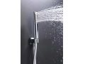 Douche encastrable, thermostatique et pommeau pluie de douche 20 x 30 - MELILLA CHROME