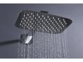 Douche encastrable, thermostatique et pommeau pluie de douche 20 x 30 - MELILLA CHROME