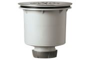 Doucheafvoer, verticale uitlaat, diameter 90