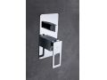 Indbygget brusebad, blandebatteri, regntÃ¦ppe 25 x 25 - ALCOBENDAS CHROME