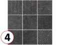 CORALSTONE  20x20 - 29,2x25,4 cm - Carrelage sol, hexagonal, finition Pierre Bleu