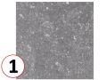 CORALSTONE  20x20 - 29,2x25,4 cm - Carrelage sol, hexagonal, finition Pierre Bleu