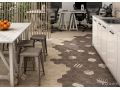 Cement Geo Sand HEXATILE 17,5x20 cm - Carrelage sol, hexagonal, finition mate