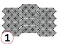 KITE Century Grey 10 x 30 cm - Carrelage sol, hexagonal en longueur
