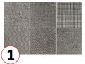 MICRO - Evoque Grey 20 x 20 cm - Carrelage sol, imitation terrazzo