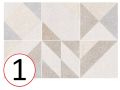 Elements Taupe 20 x 20 cm - Carrelage sol, imitation terrazzo