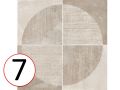 Forest Silver 20x20 cm - Carrelage sol, finition vieilli