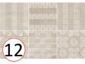 Forest Silver 20x20 cm - Carrelage sol, finition vieilli