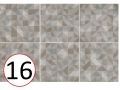 Forest Silver 20x20 cm - Carrelage sol, finition vieilli