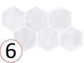 Urban 29,2 x 25,4 cm - Carrelage sol, hexagonal, finition vieilli