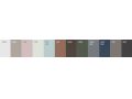 kromatika 11,6 x 10,1 cm - Carrelage sol, hexagonal, couleurs pastelles mates