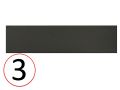 Babylone 9,2 x 36,8 cm - Carrelage sol, design, finition mate