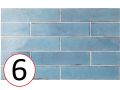 Tribeca 6 x 24,6 cm - Carrelage mural brillant