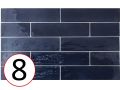 Tribeca 6 x 24,6 cm - Carrelage mural brillant