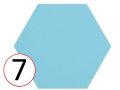 BOOM DECOR 14x16 cm - Płytki podłogowe i ścienne, heksagonalne, w designerskiej kolorystyce.