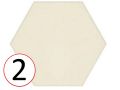 MANHATTAN HEX 15x17 cm - Carrelage sol et mural, hexagonal, couleurs design.