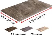 Receveur de douche, effet pierre naturelle - MONACO