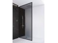 Paroi de douche, profil noir aluminum - ATELIER ALU 2016