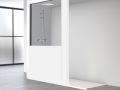 BruservÃ¦g, vÃ¦gmonteret, aluminiumsprofil sort - ATELIER OA