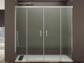 Porte de douche, deux portes coulissantes centrales - HIT 225