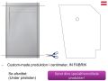 Brusebakke i Corian, ekstra flad design - RINNE CORIAN