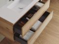 BadevÃ¦relsesskab, to skuffer, ophÃ¦ngt, trÃ¦finish - TRENDY 2T  __plus__ LAVABO