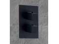 Douche encastrable, thermostatique, avec ciel de douche pluie 30 x 30 - SAGONTE BLACK