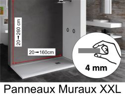 Panneaux muraux, épaisseur 4 mm - PHENOLIQUE