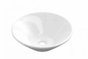 Vasque Ø 410 mm, en céramique blanc - COUNTER TOP 1401
