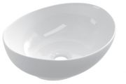 Vasque 33x41 cm, en céramique blanc - COUNTER TOP 1801