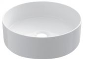 Servant Ø 360 mm, hvid keramik - COUNTER TOP 3001