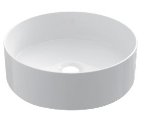 Vasque � 360 mm, en c�ramique blanc - COUNTER TOP 3001