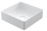 Vasque 36x36 cm, en céramique blanc - COUNTER TOP 2401