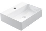 Vasque 35x45 cm, en céramique blanc - COUNTER TOP 1008