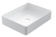 Vasque 47x37 cm, en céramique blanc - COUNTER TOP 2402
