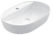 Vasque 600x400 mm, en céramique blanc - COUNTER TOP 1009