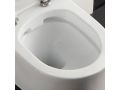 Blanc mate - Cuvette de toilette, suspendu, pour WC