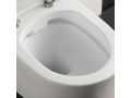 Blanc brillant - Cuvette de toilette, suspendu, pour WC