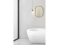 Baignoire lot, 1500 x 750 x 570 mm, acrylique - BARO beige mate