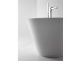 Baignoire lot, 1700 x 800 x 640 mm, en rsine minrale Solid Surface, de couleur mate - HYDRA